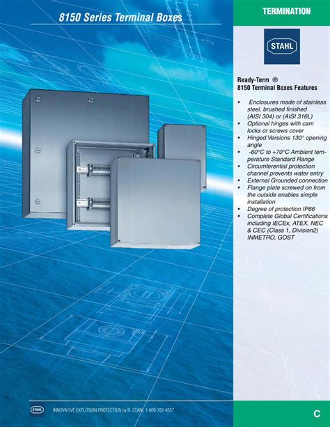 atex 8150 terminal box